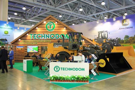 Угловой стенд Technodom