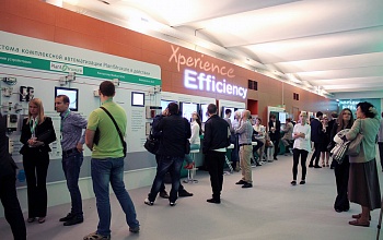 Фото выставочного стенда Schneider Electric